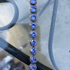 Touchstone Crystal Blue Bracelet